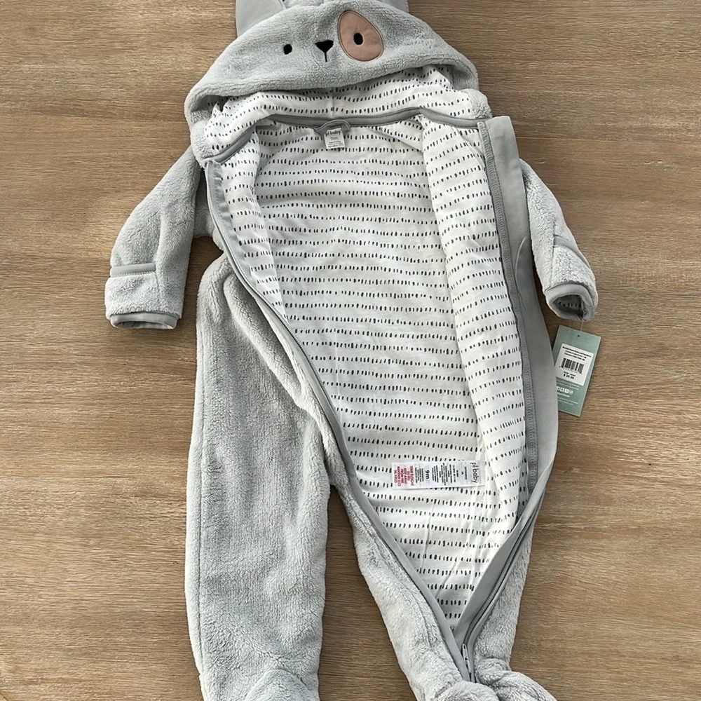Petit Lem Pl Baby Soft Fur Dog Pram Bunting Dog 9 months